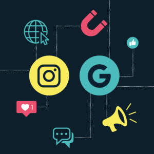 Advertising campaigns on Google or Instagram