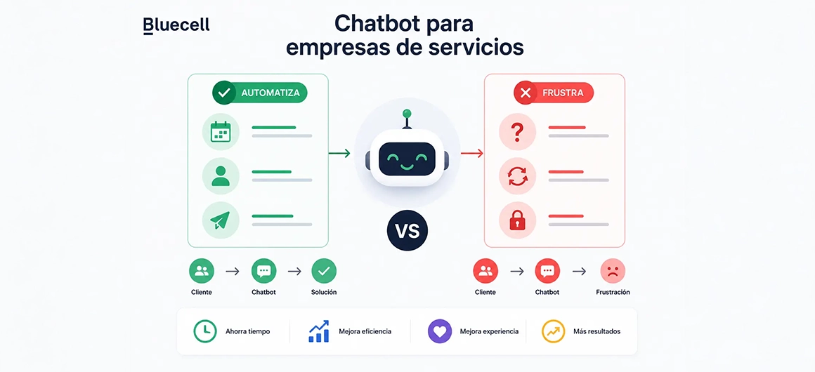 chatbot para empresas de servicios en España